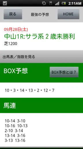 当たる馬券予想 screenshot