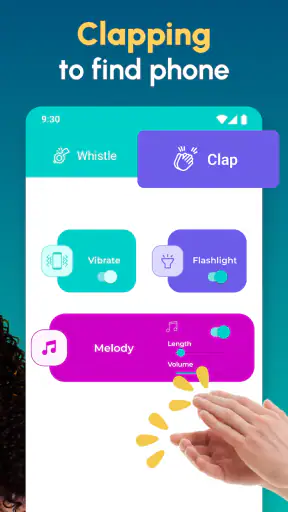拍手して携帯電話を探す: ホイッスル screenshot