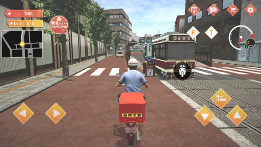 日本郵便配達バイクシミュレーター長崎編 screenshot 10