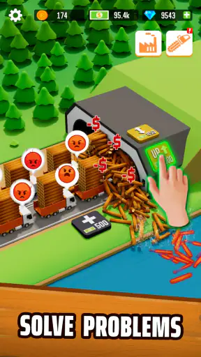 木こりの帝国・放置ゲーム (Lumber Tycoon) screenshot