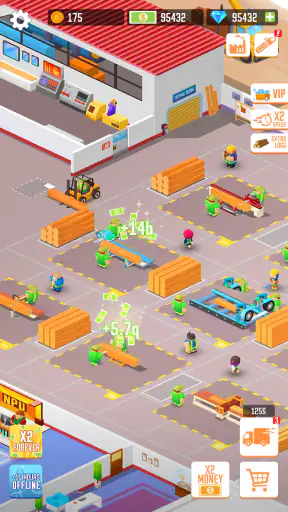 木こりの帝国・放置ゲーム (Lumber Tycoon) screenshot