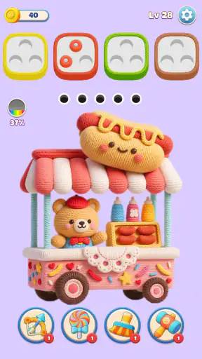 Wool Frenzy: 毛糸クラッシュ screenshot