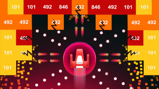 炎の英雄2D — 宇宙射撃手 screenshot