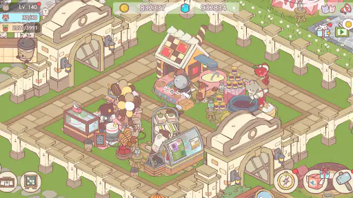 猫とスープ: ふわふわタウン screenshot