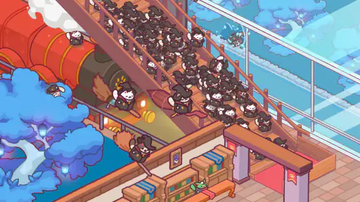 猫の魔法学校:神秘的でかわいいタイクーン screenshot 10