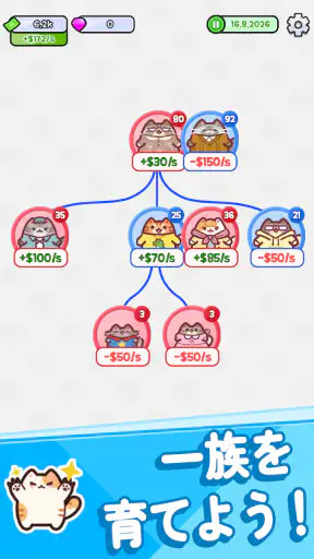 猫ライフ：かわいいシミュレーションゲーム screenshot