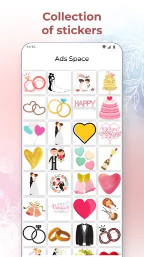 結婚式の招待カードメーカー screenshot