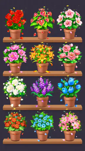 花マージ - マッチパズル, フラワー, 花のゲーム screenshot