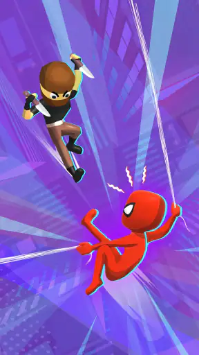蜘蛛の巣の達人：超英雄スティックマン screenshot