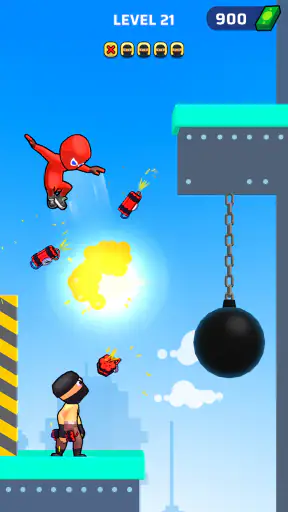 蜘蛛の巣の達人:超英雄スティックマン screenshot 12
