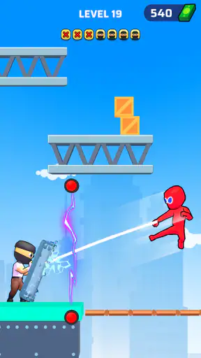 蜘蛛の巣の達人：超英雄スティックマン screenshot