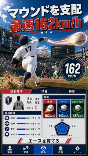 野球ライジングスター:Baseball star MVP screenshot 10