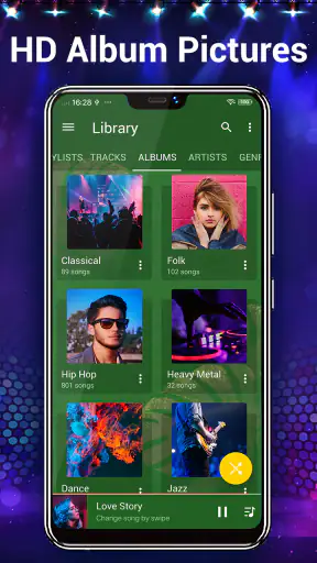 音楽プレーヤー - 音楽＆MP3プレーヤー screenshot