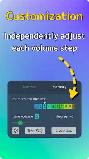 音量微調整ヘルパー: 音量を下げたり上げたりできます screenshot 10