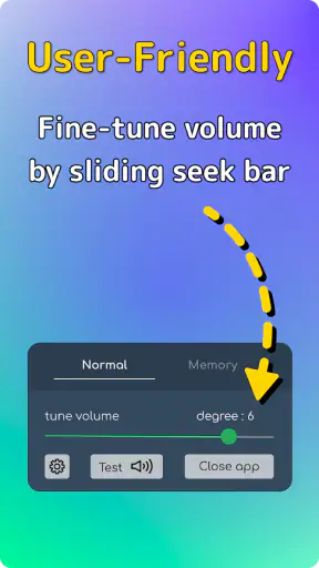 音量微調整ヘルパー: 音量を下げたり上げたりできます screenshot 9