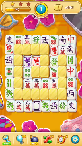 麻雀シティ・ツアーズ -マッチングパズルゲーム screenshot