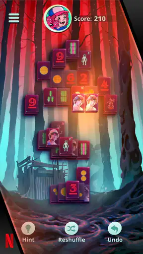 麻雀パズルマッチ NETFLIX screenshot