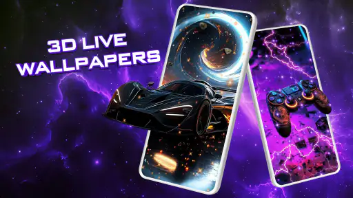3D Live Wallpapers - HD & 4K screenshot 1