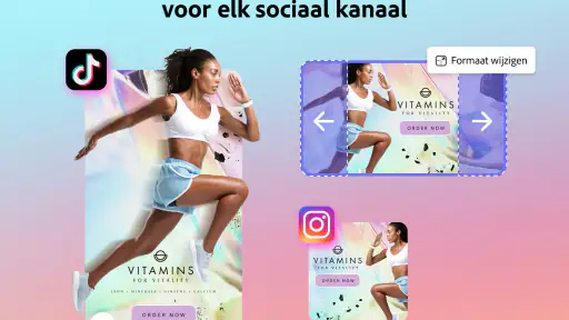Adobe Express: AI-foto, video screenshot 12
