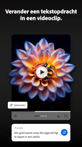 Adobe Firefly AI-foto & -video screenshot 3