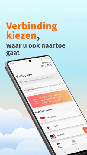 Airalo: eSIM reizen + internet screenshot 1