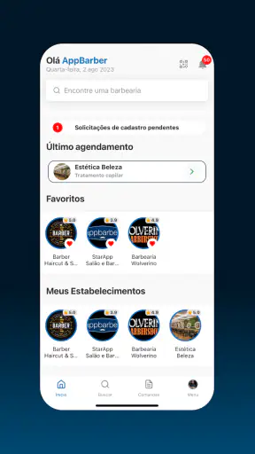 AppBarber: Cliente screenshot 1