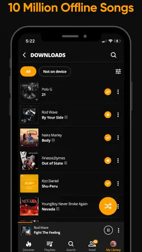Audiomack: Muziekdownloader screenshot 12