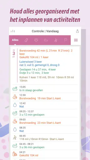 Baby Tracker - Babydagboek screenshot 2