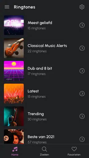 Beltonen Muziek voor Telefoon screenshot 9