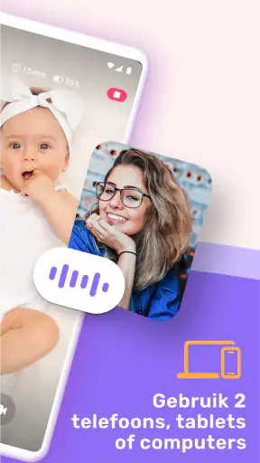 Bibino: Babyfoon Nanny Cam screenshot 2