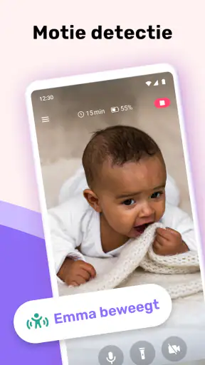 Bibino: Babyfoon Nanny Cam screenshot 3