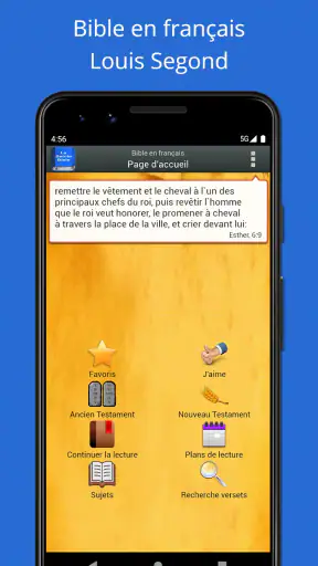 Bible en français Louis Segond screenshot 1