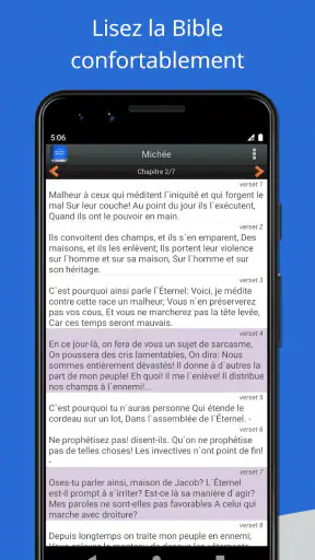 Bible en français Louis Segond screenshot 2