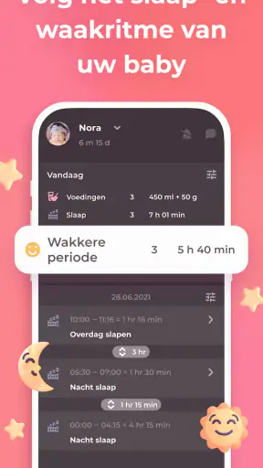 Borstvoeding app Baby-tracker screenshot 3