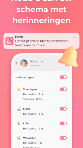 Borstvoeding app Baby-tracker screenshot 4