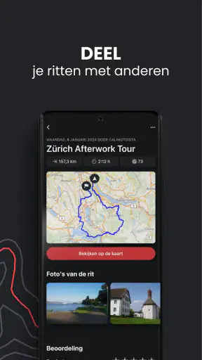 calimoto: Motorfiets navigatie screenshot 6