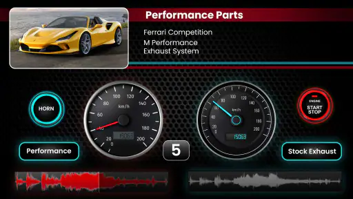 Car Engine Sounds - Gas Pedal screenshot 10