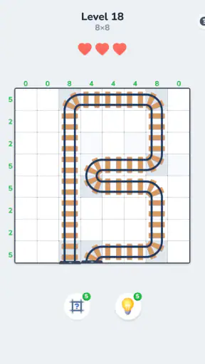 Connect Tracks: Logica Puzzel screenshot 12