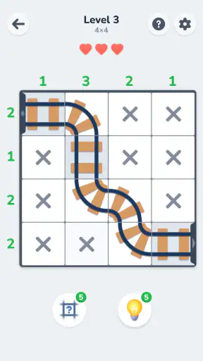 Connect Tracks: Logica Puzzel screenshot 3