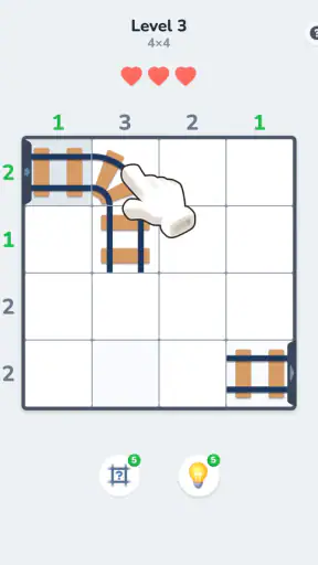Connect Tracks: Logica Puzzel screenshot 8