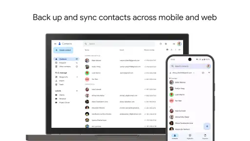 Contacten screenshot 1