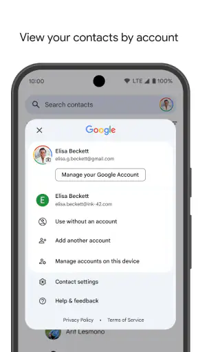 Contacten screenshot 3