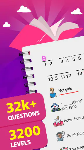 Crostic Crossword-Word Puzzles screenshot 1