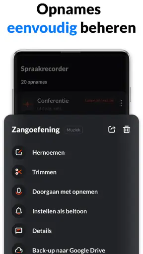 Dictafoon en Spraakrecorder screenshot 7