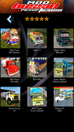 DJ Pickup Mod Bus Simulator screenshot 5
