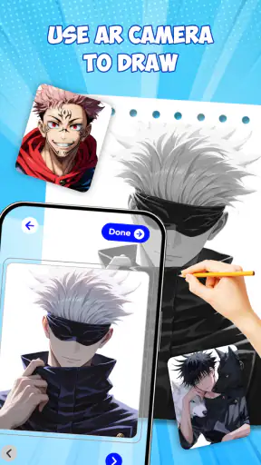 Draw Anime - AR Drawing Sketch screenshot 1