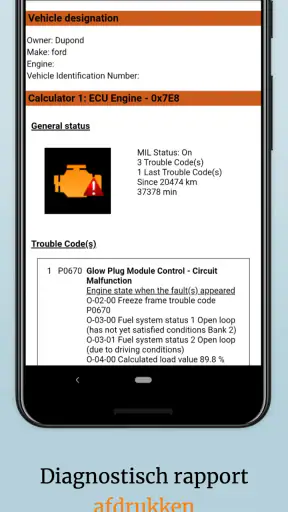 OBD2 Car Scanner - EOBD Facile screenshot 8