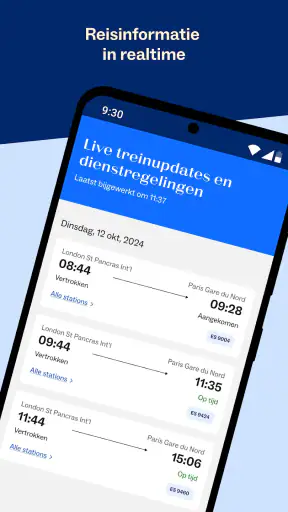Eurostar: Treinreizen & Hotels screenshot 7