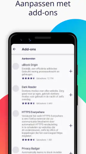 Firefox Snelle privébrowser screenshot 8
