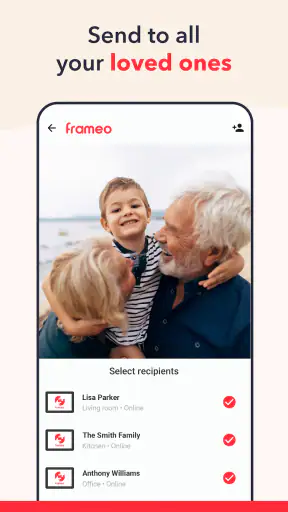 Frameo: Deel fotolijsten screenshot 3